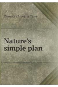 Nature's Simple Plan