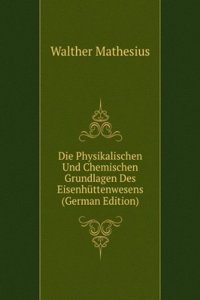 Die Physikalischen Und Chemischen Grundlagen Des Eisenhuttenwesens (German Edition)