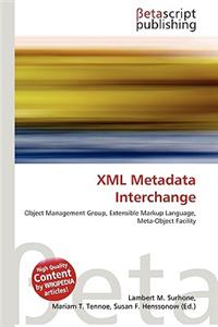 XML Metadata Interchange