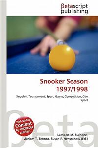 Snooker Season 1997/1998