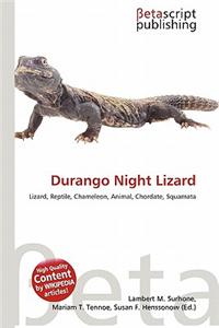 Durango Night Lizard