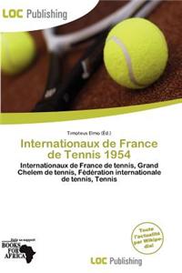 Internationaux de France de Tennis 1954