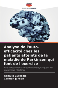 Analyse de l'auto-efficacité chez les patients atteints de la maladie de Parkinson qui font de l'exercice