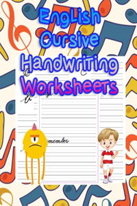 English Cursive Handwriting Worksheets