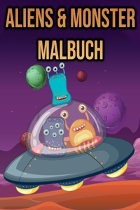 Aliens & Monster Malbuch