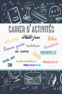 Cahier d'activités multi-jeux