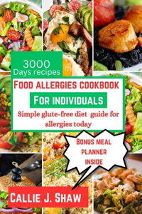 Food allergies cookbook for individuals