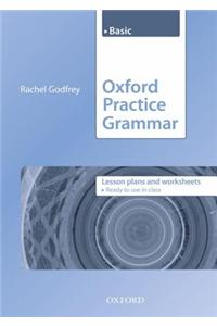 Oxford Practice Grammar: Basic: Lesson Plans and Worksheets