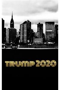 Trump-2020 Iconic NYC Sir Michael writing Drawing Journal
