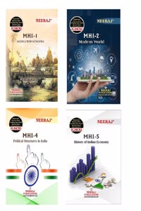 Neeraj Publication IGNOU MA HISTORY 1st Year Set Of 4Combo Books (MHI-1,MHI-2,MHI-4,MHI-5 )in ENGLISH Medium [Flexi bound] [Flexibound] A Panel of Educationist [Flexibound] A Panel of Educationist