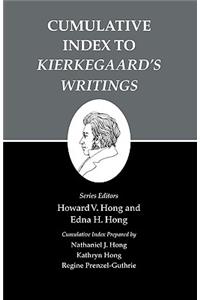 Cumulative Index to Kierkegaard's Writings