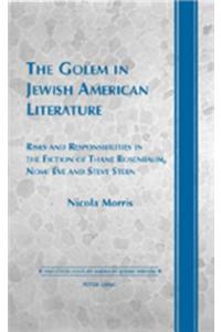 The Golem in Jewish American Literature