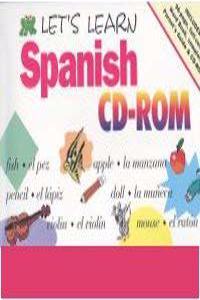 LETS LEARN SPANISH CD ROM PKG