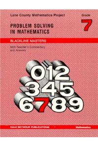 Problem Solving in Mathematics. Grade 7