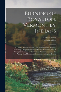 Burning of Royalton, Vermont by Indians