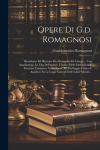 Opere Di G.d. Romagnosi