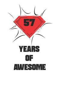 57 Years Of Awesome