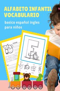Alfabeto infantil vocabulario basico español ingles para niños
