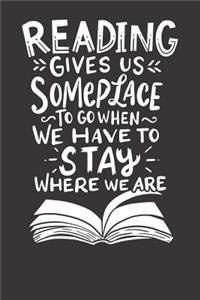 Books Lover Gift Notebook