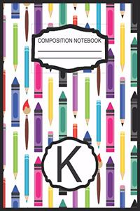 Composition Notebook K