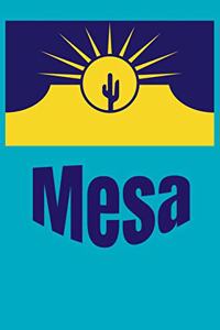 Mesa Arizona City Flag Journal Notebook