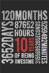 10 Years Of Being Awesome