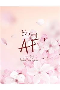 Busy AF 2020-2024 Academic Planner Organizer