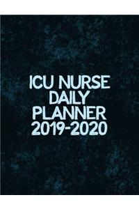 ICU Nurse Daily Planner 2019-2020