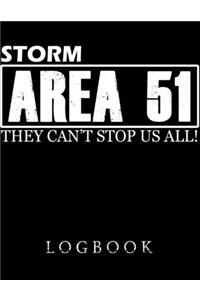 Storm Area 51 They Can't Stop Us All Logbook