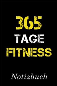 365 Tage Fitness Notizbuch