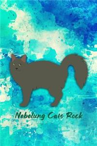 Nebelung Cats Rock