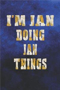 I'm Jan Doing Jan Things