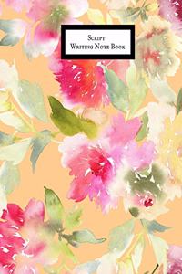Script Writing Note Book