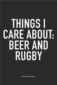 Things I Care About