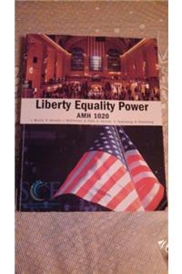 Acp Scf Venice: Liberty, Equality, Power: A History of the American People, Vol. II