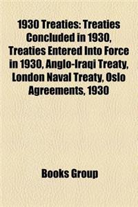1930 Treaties