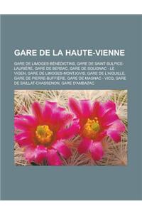 Gare de La Haute-Vienne