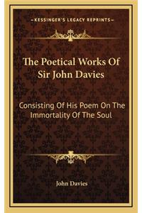 The Poetical Works of Sir John Davies