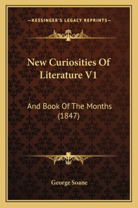 New Curiosities Of Literature V1