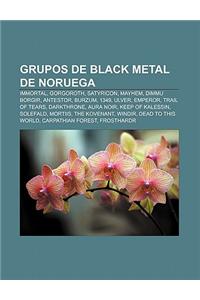 Grupos de Black Metal de Noruega: Immortal, Gorgoroth, Satyricon, Mayhem, Dimmu Borgir, Antestor, Burzum, 1349, Ulver, Emperor, Trail of Tears