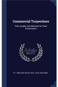 Commercial Turpentines