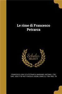 rime di Francesco Petrarca