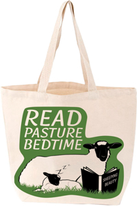 Read Pasture Bedtime Barn Sheep Tote