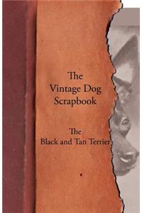 Vintage Dog Scrapbook - The Black and Tan Terrier