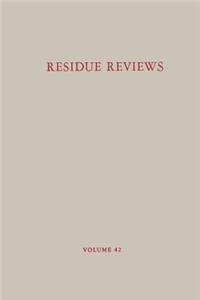 Residue Reviews/Rückstands-Berichte