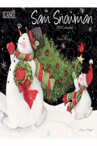 Sam Snowman 2019 Wall Calendar