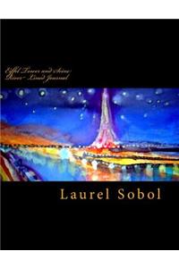 Eiffel Tower and Seine River Lined Journal