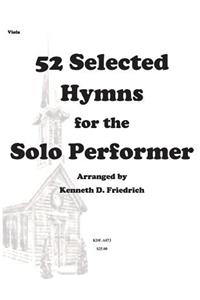 52 Selected Hymns for the Solo Performer-viola version