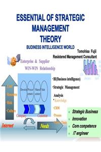Essential of strategic management theory