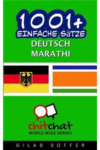 1001+ Einfache Sätze Deutsch - Marathi